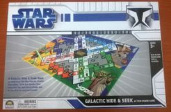 Star Wars: Galactic Hide & Seek Action Board Game