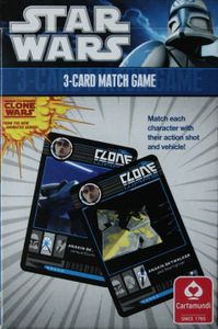 Star Wars, The Clone Wars  3-Card Match Game