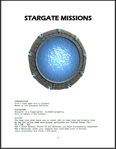 Stargate Missions