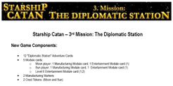 Starship Catan: 3. Mission – The Diplomatic Station