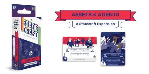 Statecraft: The Political Card Game – Assets & Agents