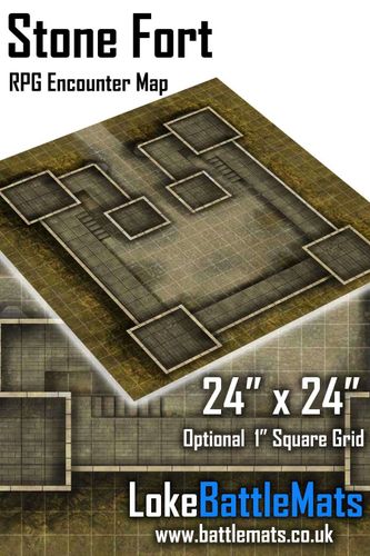 Stone Fort RPG Encounter Map