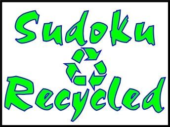 Sudoku Recycled