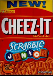 Sunshine Cheez-It Scrabble Junior