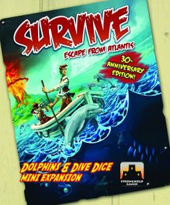 Survive: Escape from Atlantis! – Dolphins & Dive Dice Mini Expansion