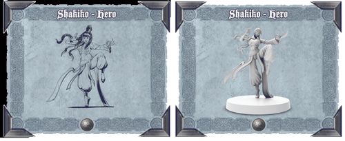 Sword & Sorcery: Ancient Chronicles – Shakiko White/Black Monk Hero Pack