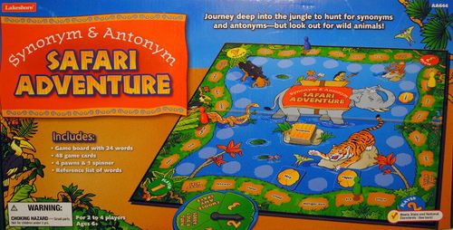 Synonym & Antonym Safari Adventure Vocabulary Game