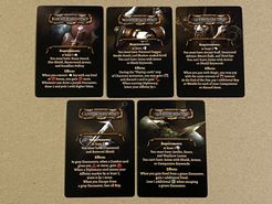 Tainted Grail: Item Sets Promo Cards