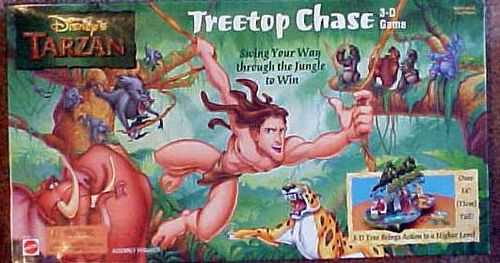 Tarzan Treetop Chase 3-D Game