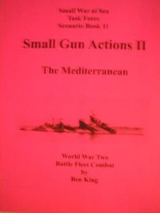 Task Force: Scenario Book 11 – Small Gun Actions II: The Mediterranean