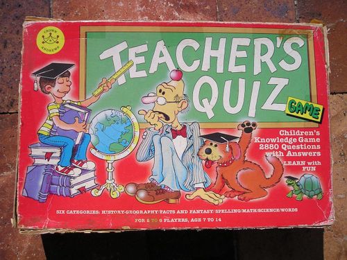 Teacher's Quiz