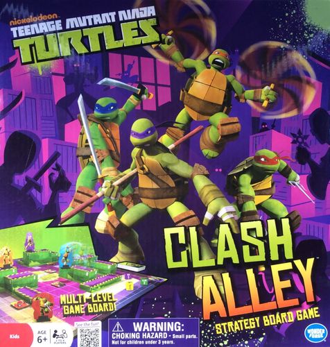 Teenage Mutant Ninja Turtles: Clash Alley Strategy Boardgame