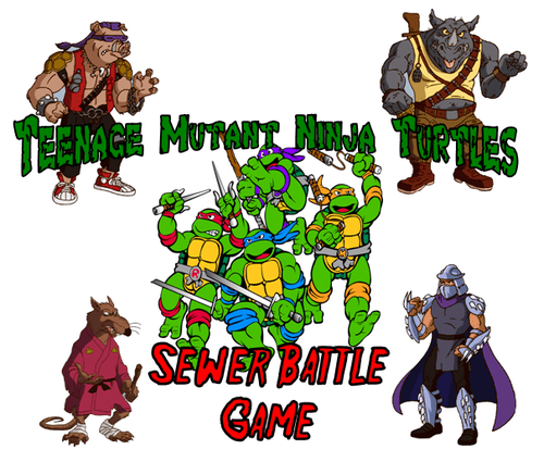 Teenage Mutant Ninja Turtles: Sewer Battle Game