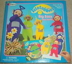 Teletubbies Colorforms Stick-On Game