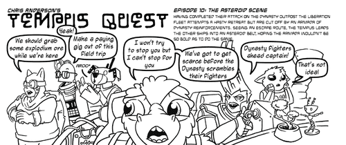 Tempus Quest: Episode 10 – The Asteroid Scene