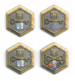 Terra Mystica: 4 Town Tiles