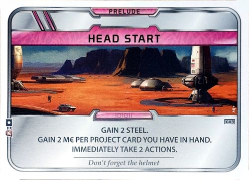 Terraforming Mars: Head Start Promo Card