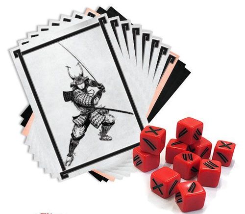 Test of Honour: The Samurai Miniatures Game – Dice & Cards Expansion Set