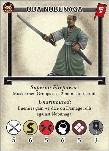 Test of Honour: The Samurai Miniatures Game – Oda Nobunaga