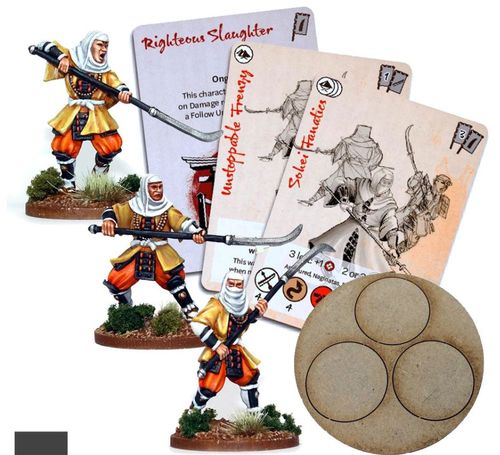 Test of Honour: The Samurai Miniatures Game – Sohei Fanatics