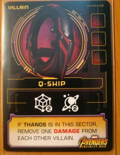 Thanos Rising: Avengers Infinity War – Q-Ship Promo Card