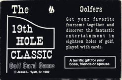 The 19th Hole Classic Golf Card Game