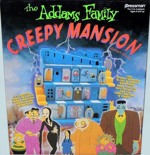 The Addams Family Creepy Mansion Action Game