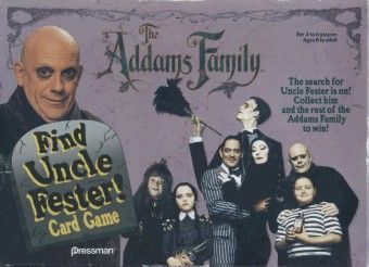 The Addams Family: Find Uncle Fester! Card Game