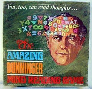 The Amazing Dunninger Mind Reading Game