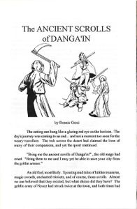 The Ancient Scrolls of Danga'in
