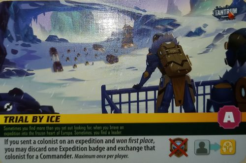 The Artemis Project: Trial By Ice Promo Card