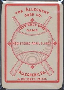 The Base Ball Card Game
