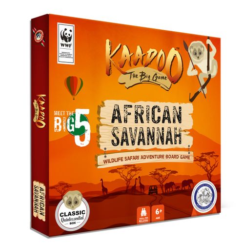 The Big Game: African Savannah – Wildlife Safari Adventure Board Game
