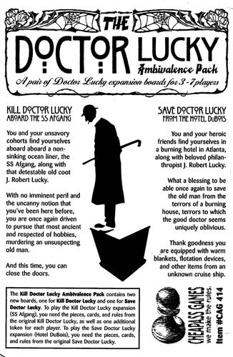 The Doctor Lucky Ambivalence Pack