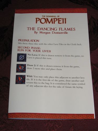 The Downfall of Pompeii: The Dancing Flames