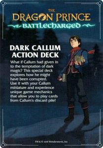 The Dragon Prince: Battlecharged Dark Callum Action Deck