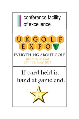 The Front Nine: Conference Facility of Excellence, Promo Card
