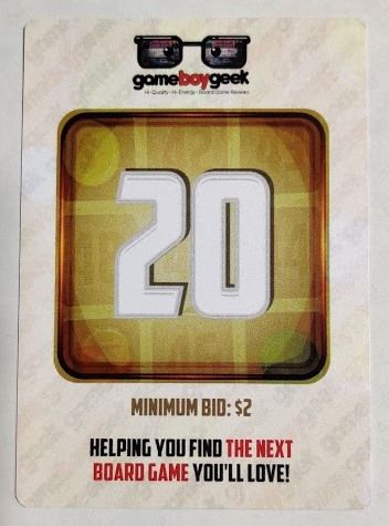 The Game of 49: GameboyGeek Promo Card