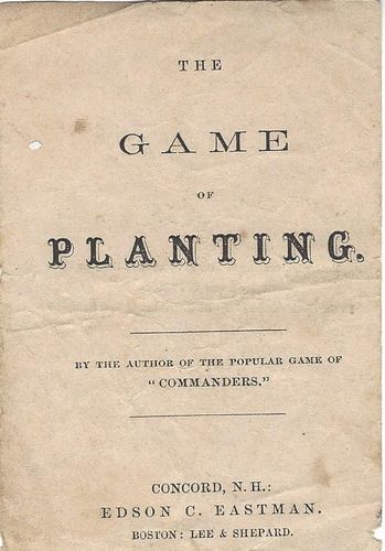 The Game of Planting