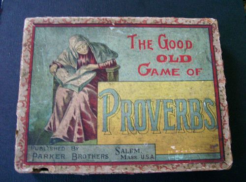 The Good Old Game of Proverbs