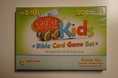 The Great Adventure Kids Bible Card Game Set