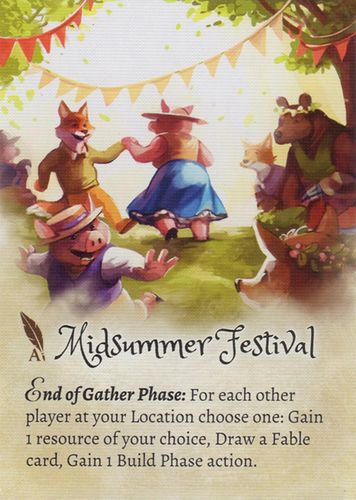 The Grimm Forest: Midsummer Festival Promo Card