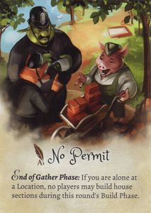The Grimm Forest: No Permit Promo Card