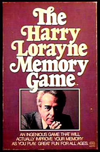 The Harry Lorayne Memory Game