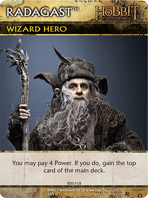 The Hobbit: An Unexpected Journey Deck-Building Game – Radagast Promo