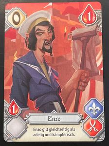 The Hunger: Enzo Promo Card