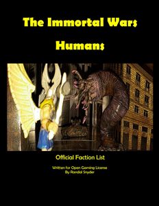 The Immortal Wars: Humans