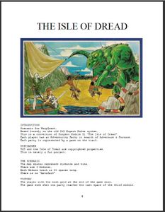 The Isle of Dread