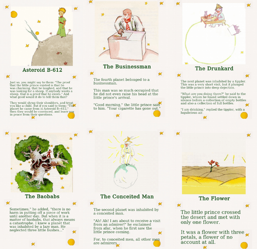 The Little Prince: Story Board Adventure