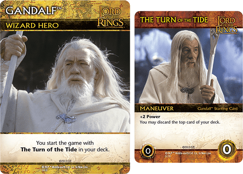 The Lord of the Rings: The Two Towers Deck-Building Game – Gandalf Promo Cards